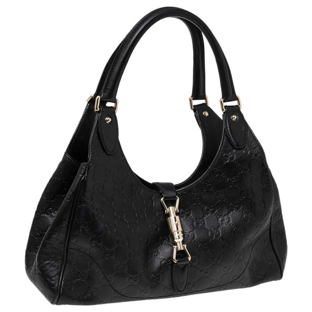 Gucci Guccisima small Jackie O Leather Bag Vintage